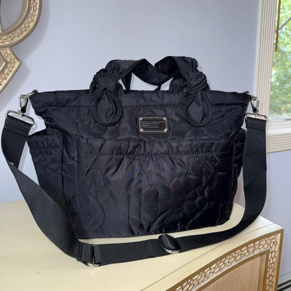 Marc By Marc Jacobs Black Quilted Baby Bag - Picture 2 of 5